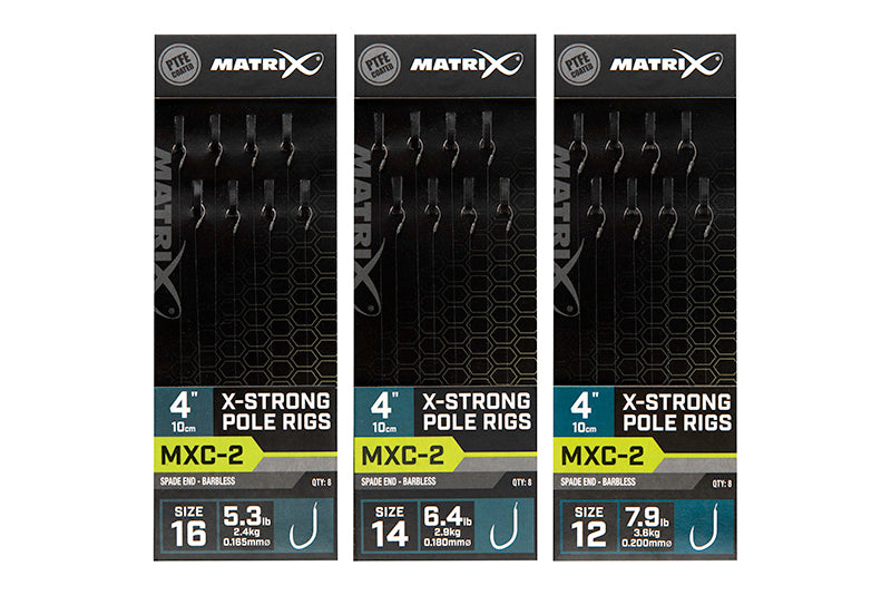 commercial fishing hooks uk Matrix MXC-2 4" Pole Rigs