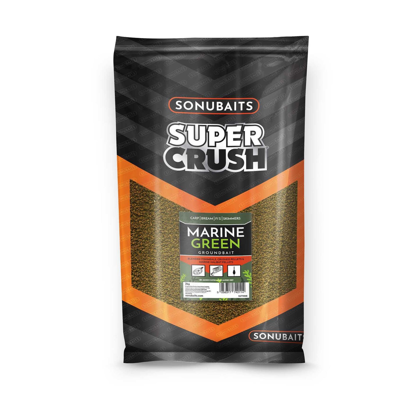 Sonubaits Super Crush Marine Green Groundbait