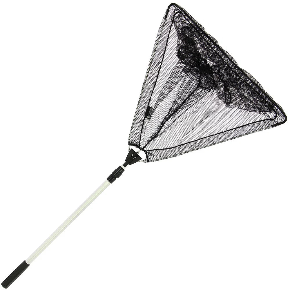 Angling Pursuits 50cm Triangular Folding Net And Handle Combo (257)