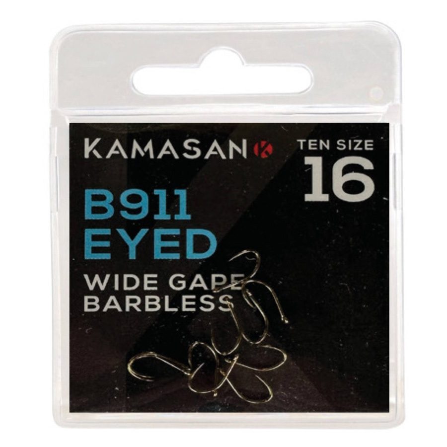 Kamasan B911 Eyed Hooks