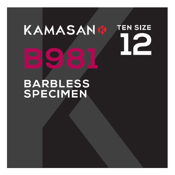 Kamasan B981 Specimen Eyed Barbless Hooks