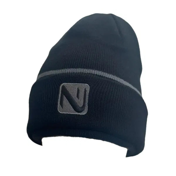 NuFish Black Beanie