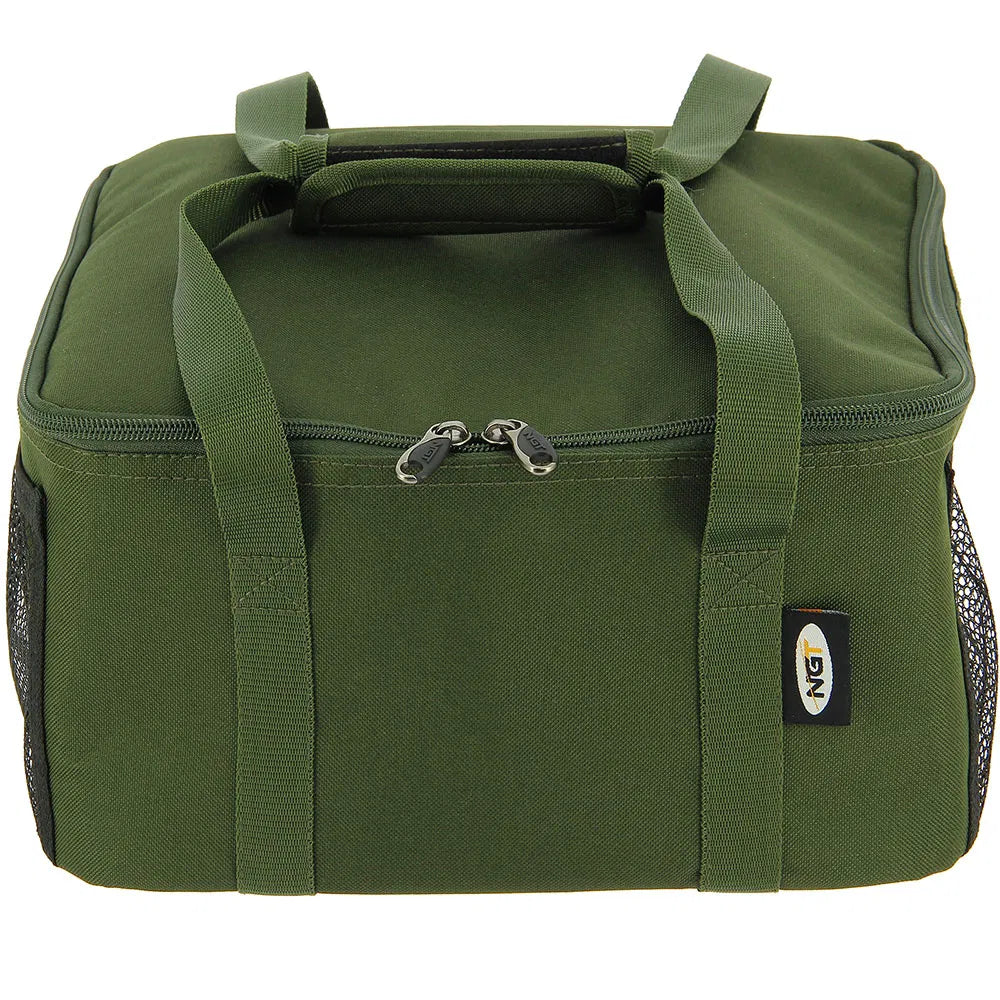 NGT Food & Brew Kit Bag - Insulated Bag With Cutlery, Mug, Pots & Plate