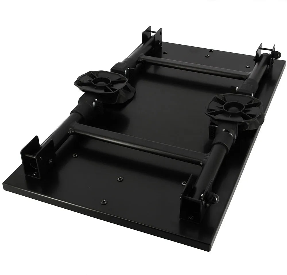 NGT Dynamic Bivvy Table - 5 Section Aluminium With Adjustable Legs