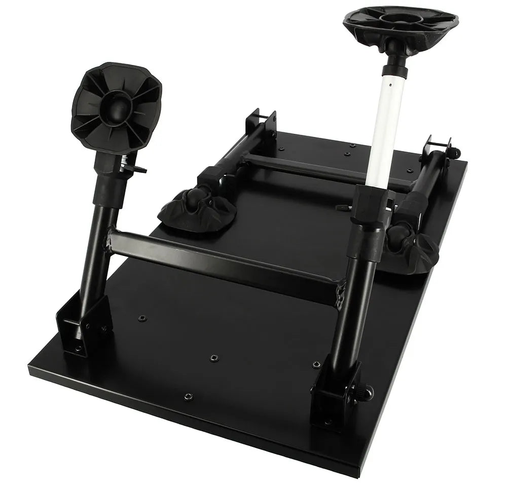 NGT Dynamic Bivvy Table - 5 Section Aluminium With Adjustable Legs