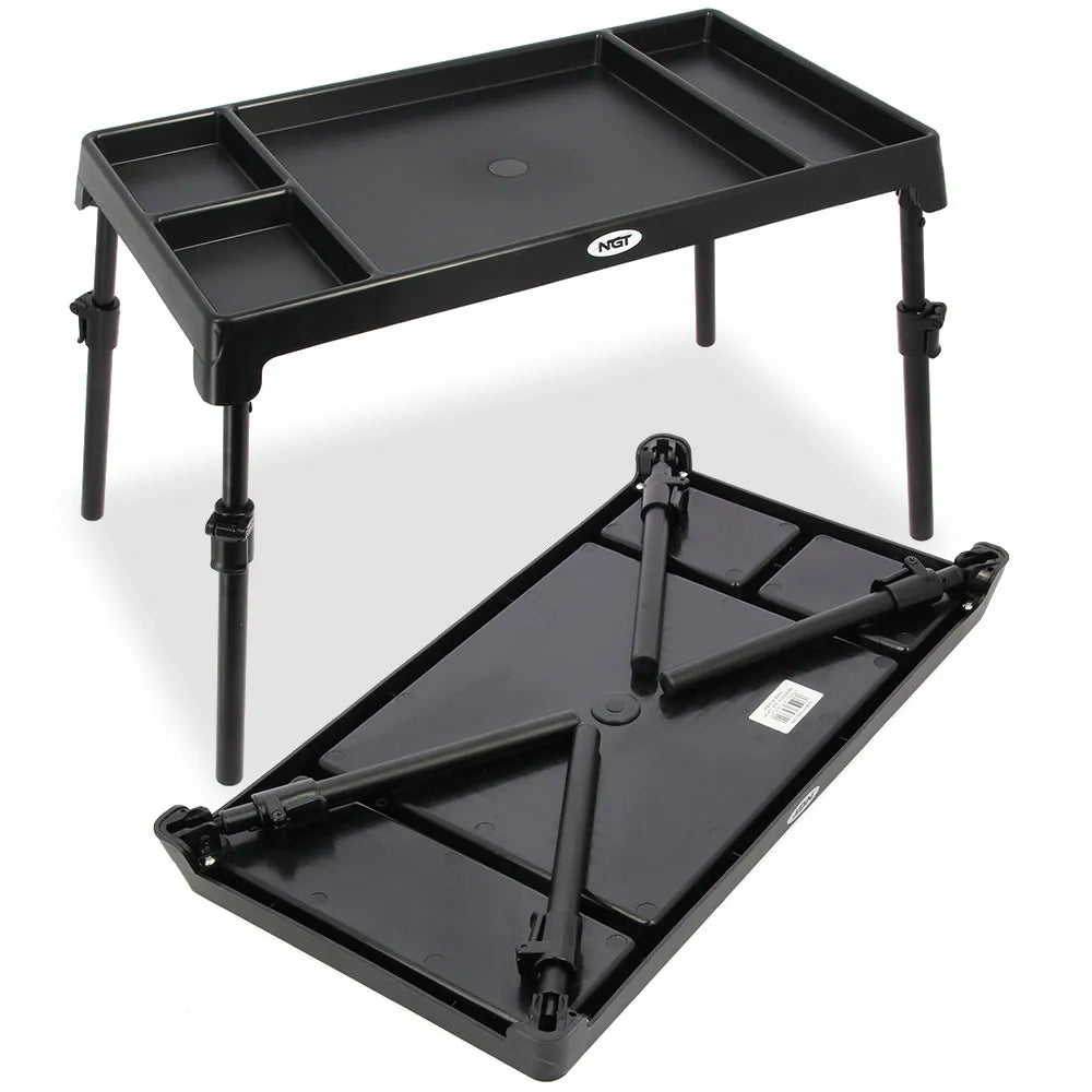 NGT XPR Bivvy Table - 4 Section With Adjustable Legs