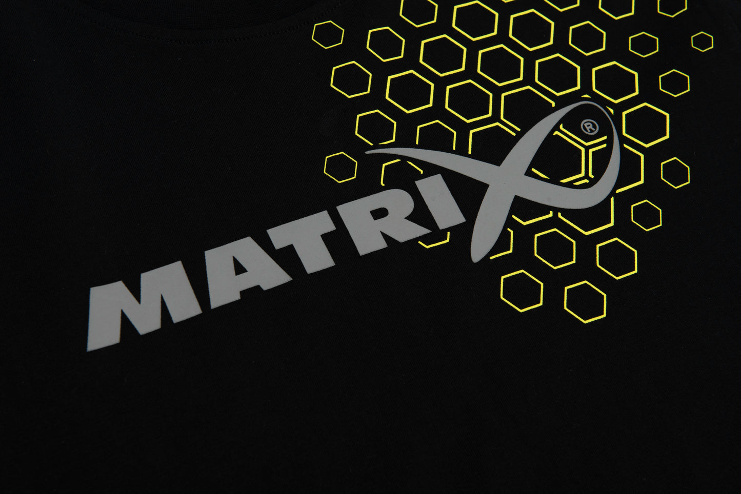 Matrix Black Hex Print T-Shirt