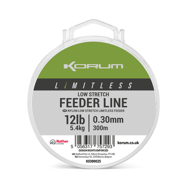 Korum Limitless Feeder Line - 300m