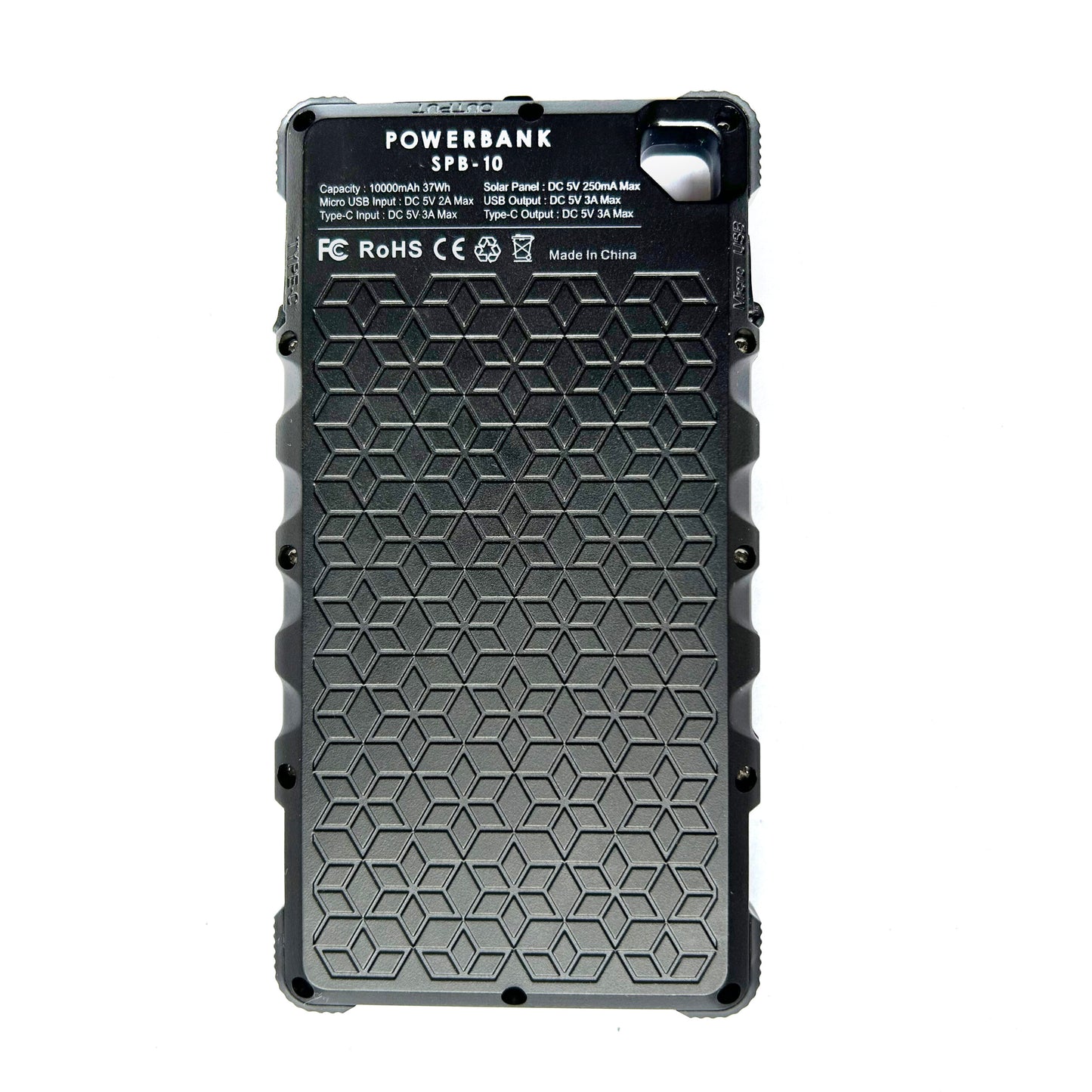 Wolf SPB-10 Solar Powerbank - Black Edition