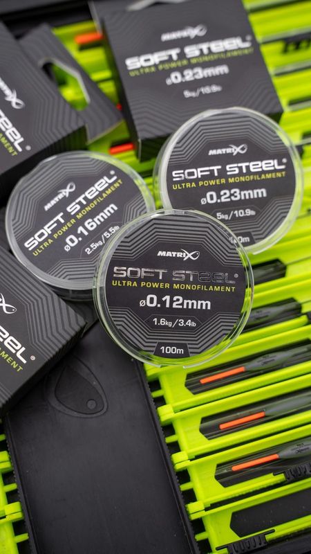 Matrix Soft Steel Ultra Power Monofilament - 100m