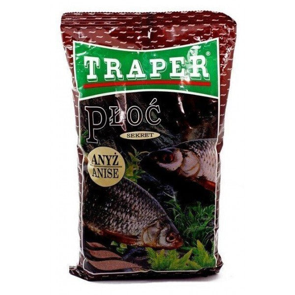 Traper Ploc Roach Aniseed Dark Groundbait 1 KG