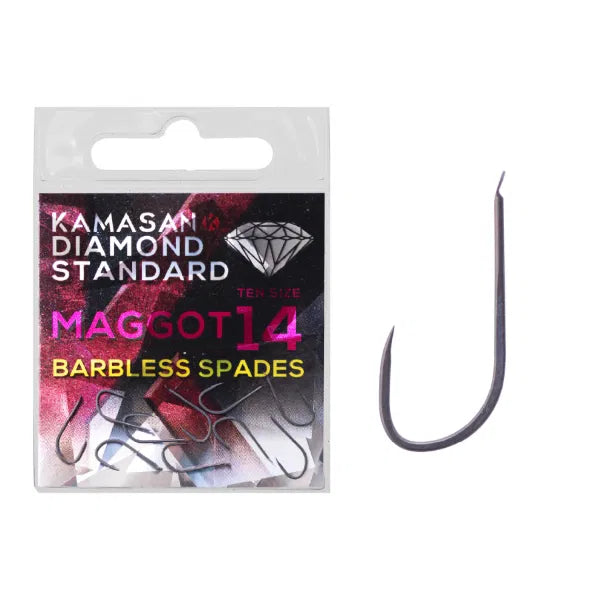 Kamasan DS Maggot - Spade Barbless