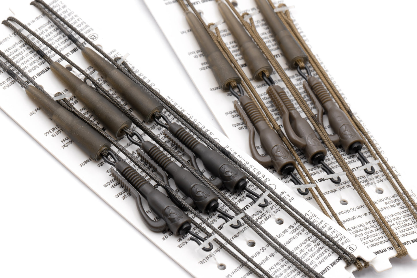 Korda Leadcore Leader Hybrid Leadclip QC Swivel - 50cm