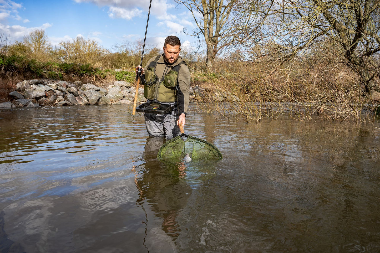 Korum Wading Net - Latex 26"