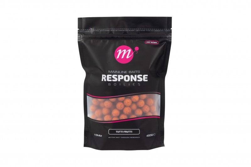 Mainline Response 15mm Standard Pack Boilies - 450g
