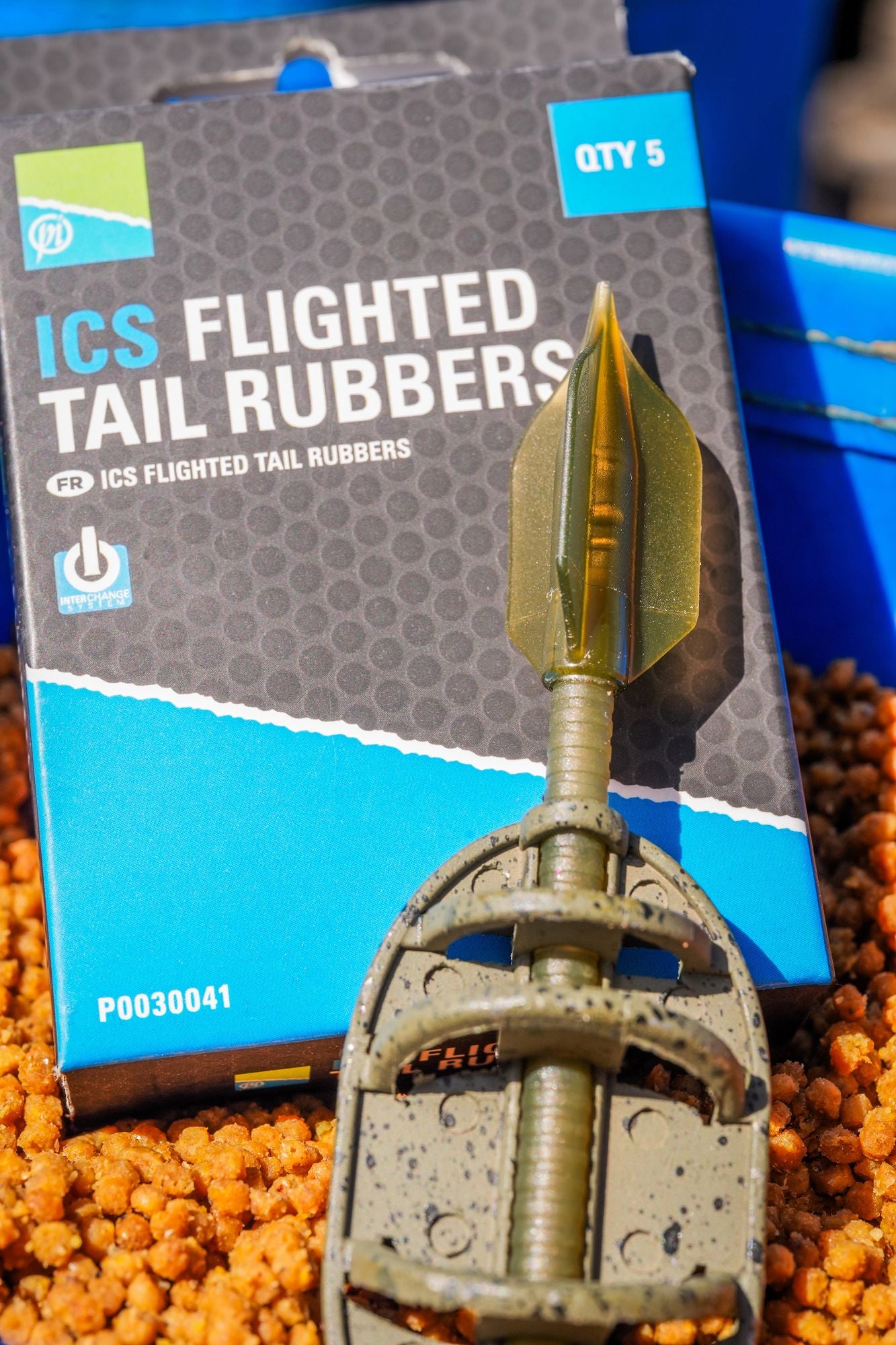 Preston Innovations ICS Flighted Tail Rubbers