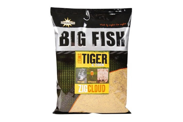 Dynamite Baits Big Fish Zig Cloud Sweet Tiger and Corn