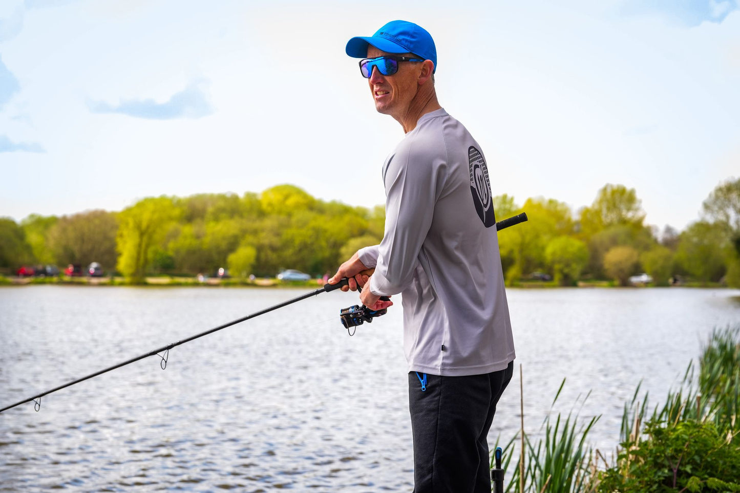 Preston Innovations Grey Performance Sun Shirt UPF-40