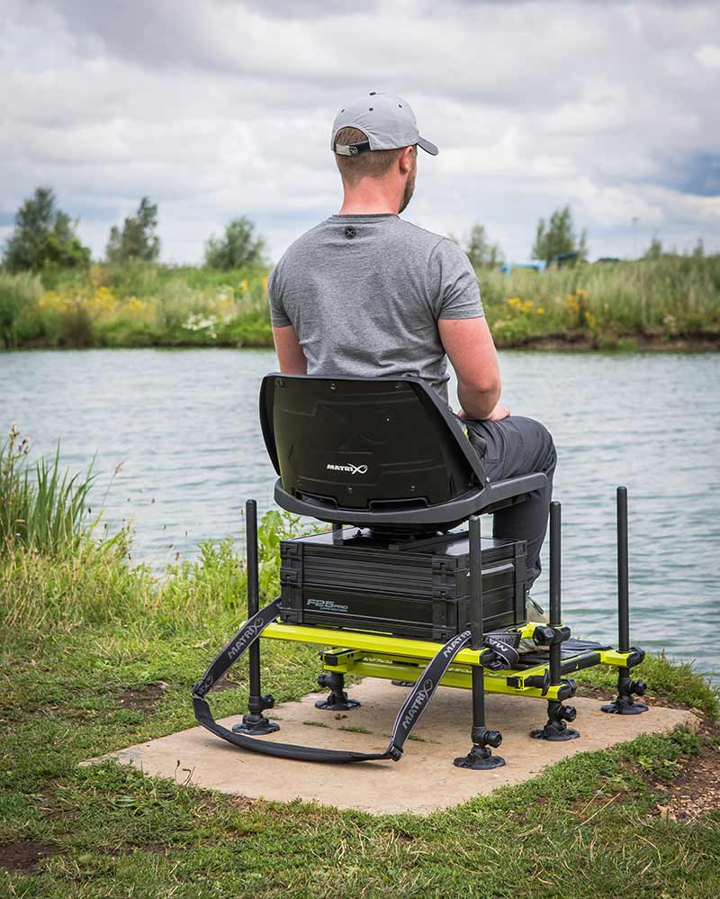 Matrix F25 Pro Swivel Seatbox Lime Edition