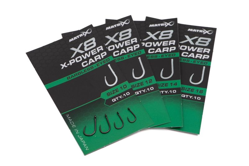 Matrix X8 X-Power Carp Hooks