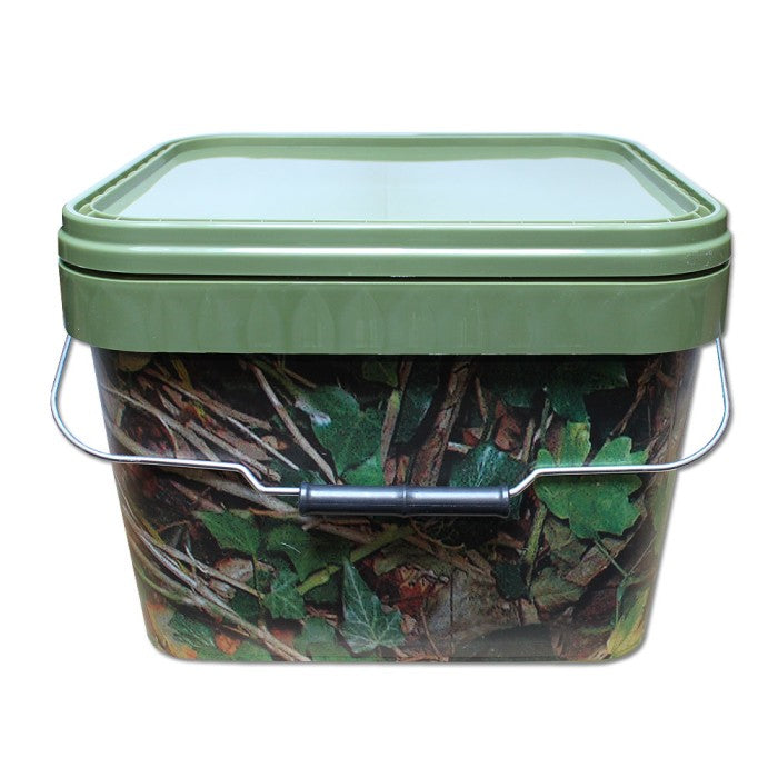 Lemco 10L Square Camo Buckets