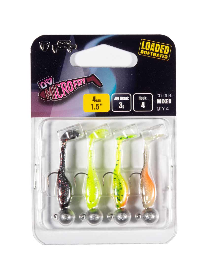 Fox Rage UV Micro Fry Lures LOADED