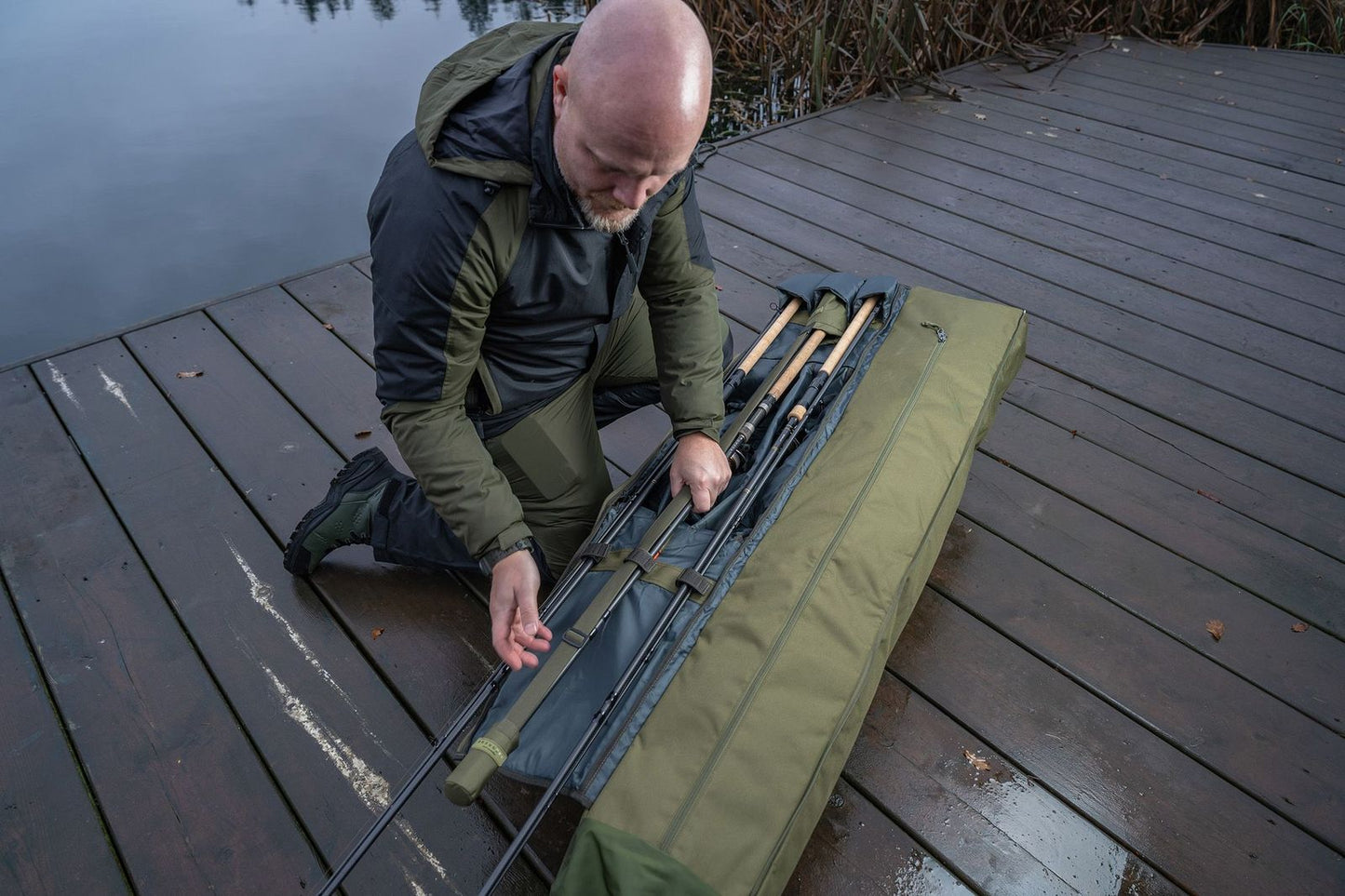 Korum Progress Folding Quiver - 3 Rod