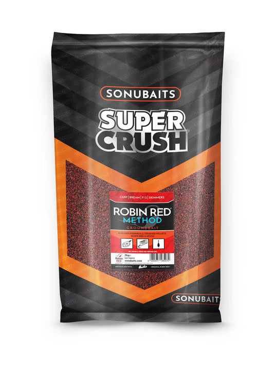 Sonubaits Super Crush Robin Red Method Mix Groundbait