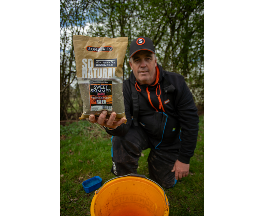 Sonubaits So Natural Sweet Skimmer Dark Groundbait