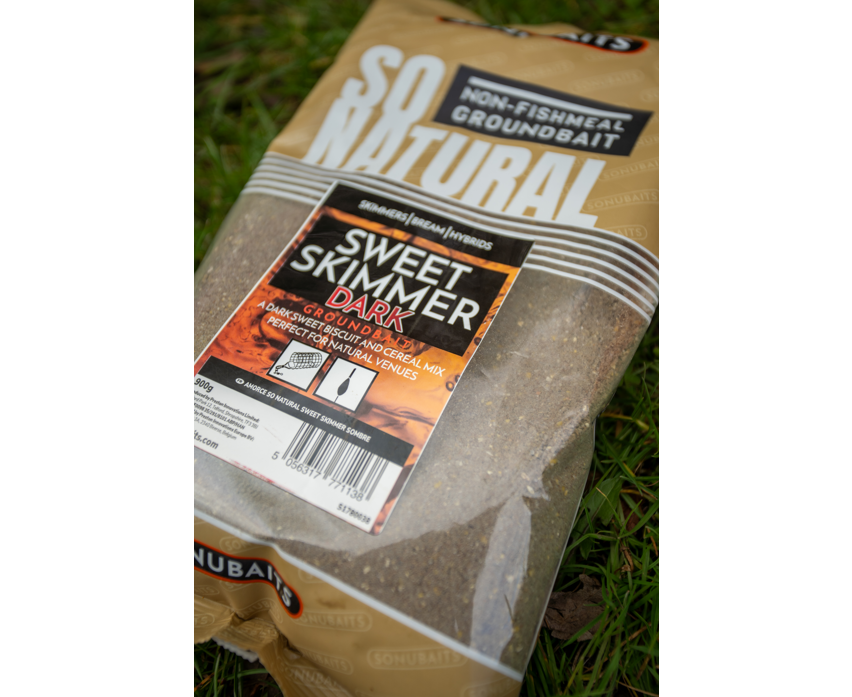 Sonubaits So Natural Sweet Skimmer Dark Groundbait