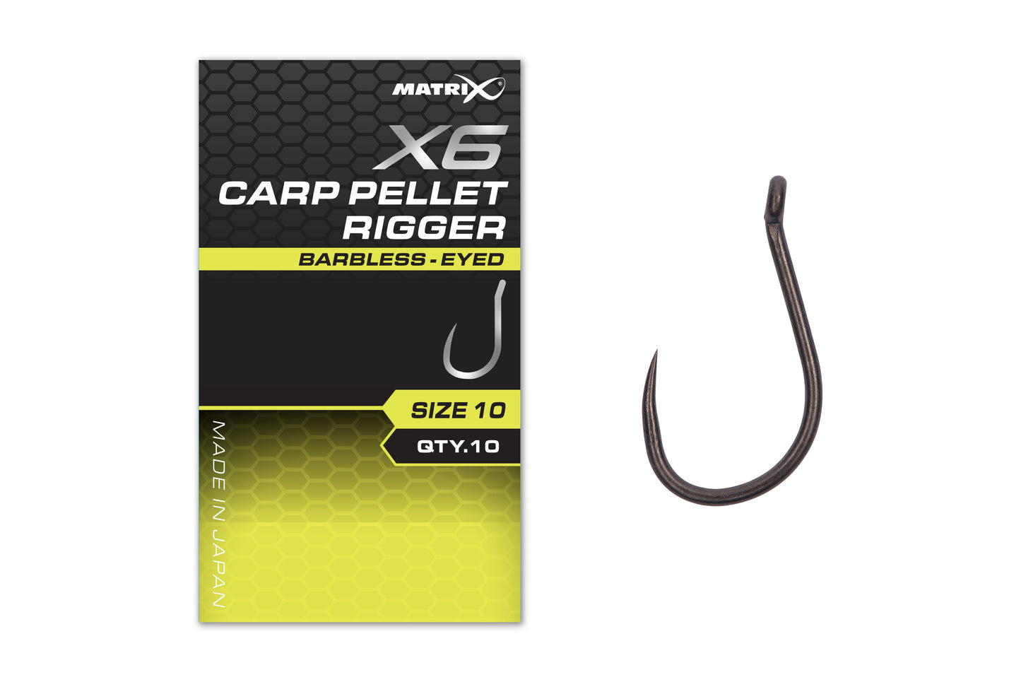 Matrix X6 Carp Pellet Rigger Hooks