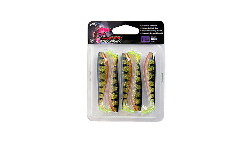 Fox Rage Ultra UV Zander Pro 7.5cm Single Colour Packs