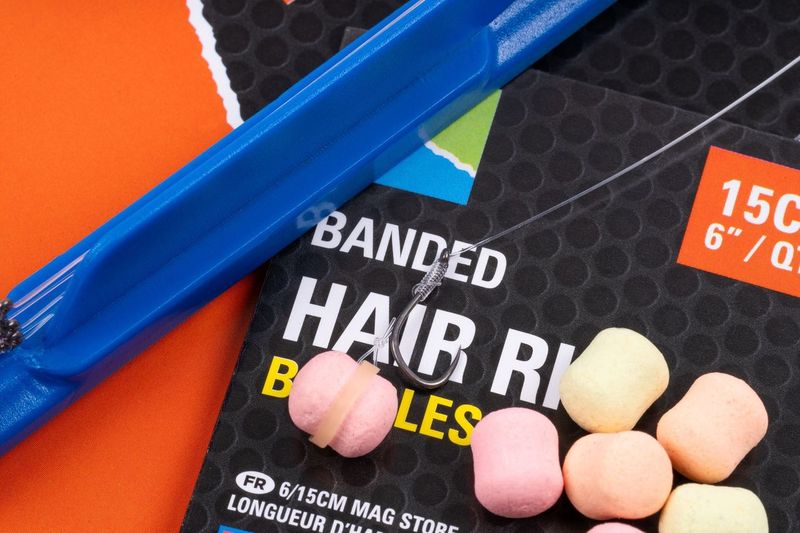 Preston Innovations 6"/15cm KKH-B Banded Hair Rigs