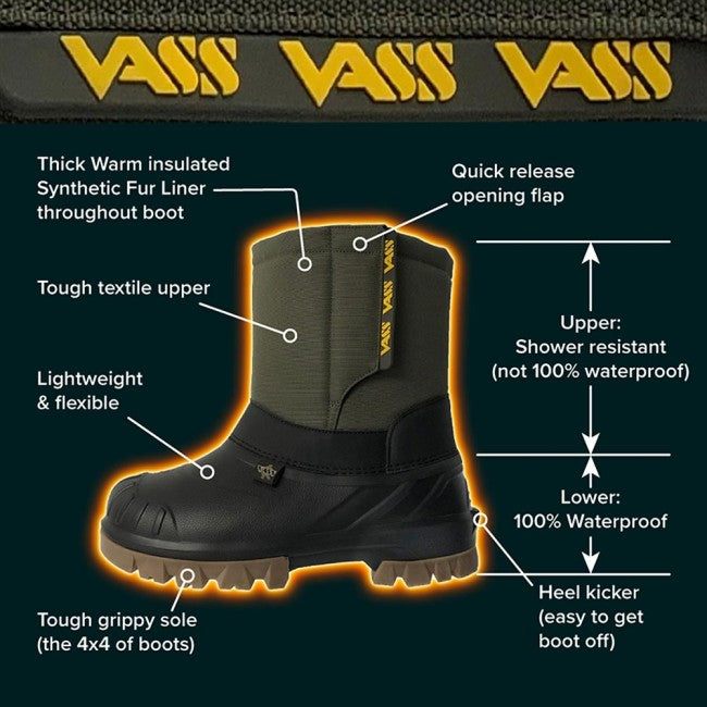 Vass Hybrid Thermo Fishing Boots