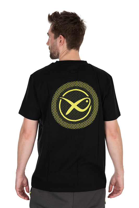 Matrix Large Logo T-Shirt (Black / Lime)