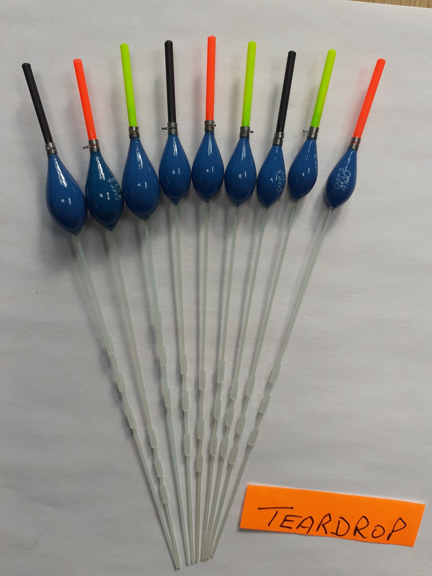 Handmade Carp 3 Pole Floats