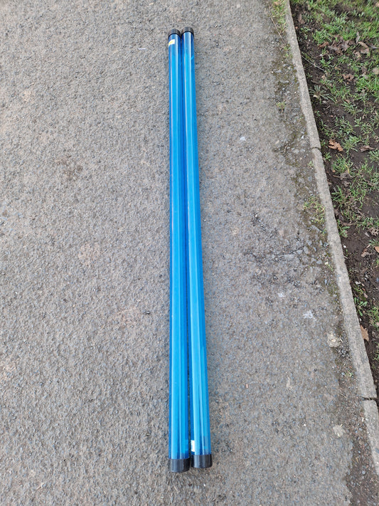 Daiwa Plastic Rod Tube Blue 167cm - 8 Pack