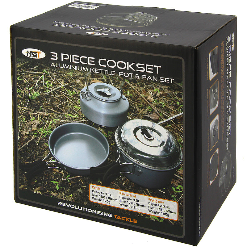 NGT 3 Piece Cookset