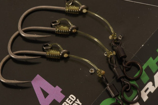 Korda Pre-Tied Chod Rigs Short and Long Barbless