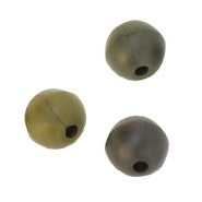 Korda Safe Zone 4mm Rubber Beads Weedy Green Muddy Brown and Khaki