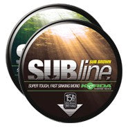 Korda Subline Ultra Tough Sinking Mono Mainline Sub Green