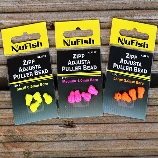 NuFish Zipp Adjuster Puller Beads