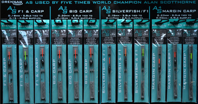 Drennan AS4 Margin Carp Ready Made Pole Rigs