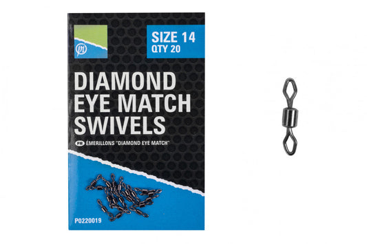 Preston Innovations Diamond Match Swivel