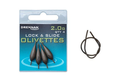 Drennan Lock And Slide Olivettes