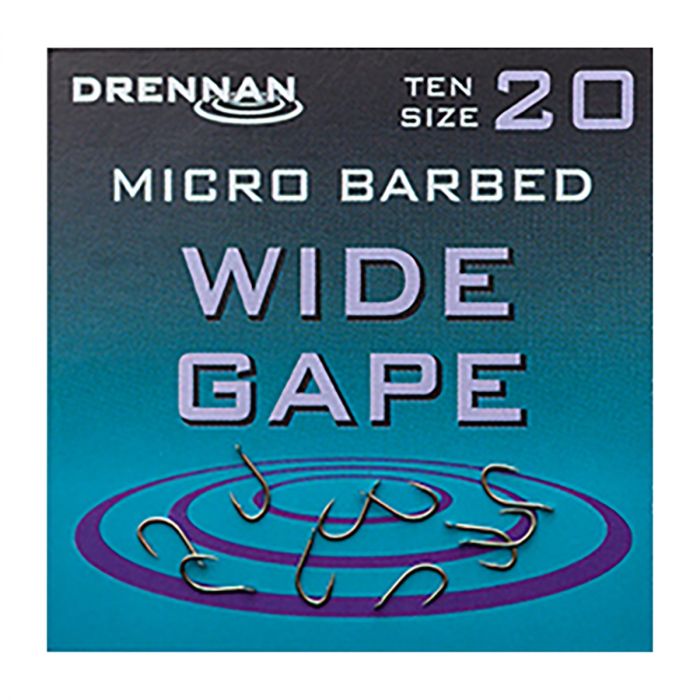 Drennan Wide Gape Specialist Micro Barbed Hooks