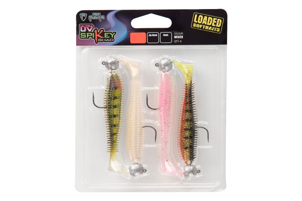 Fox Rage Ultra UV Spikey Shad Loaded Lure Pack