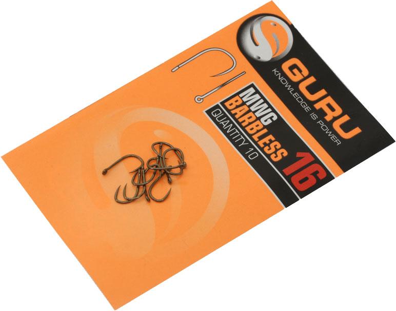 Guru MWG Barbless Eyed Hooks