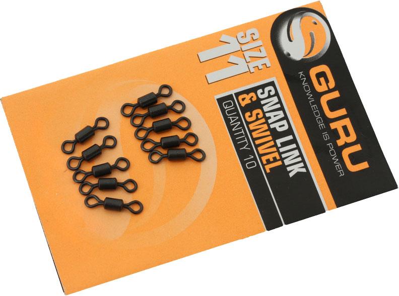 Guru Size 11 Snap Link and Swivels