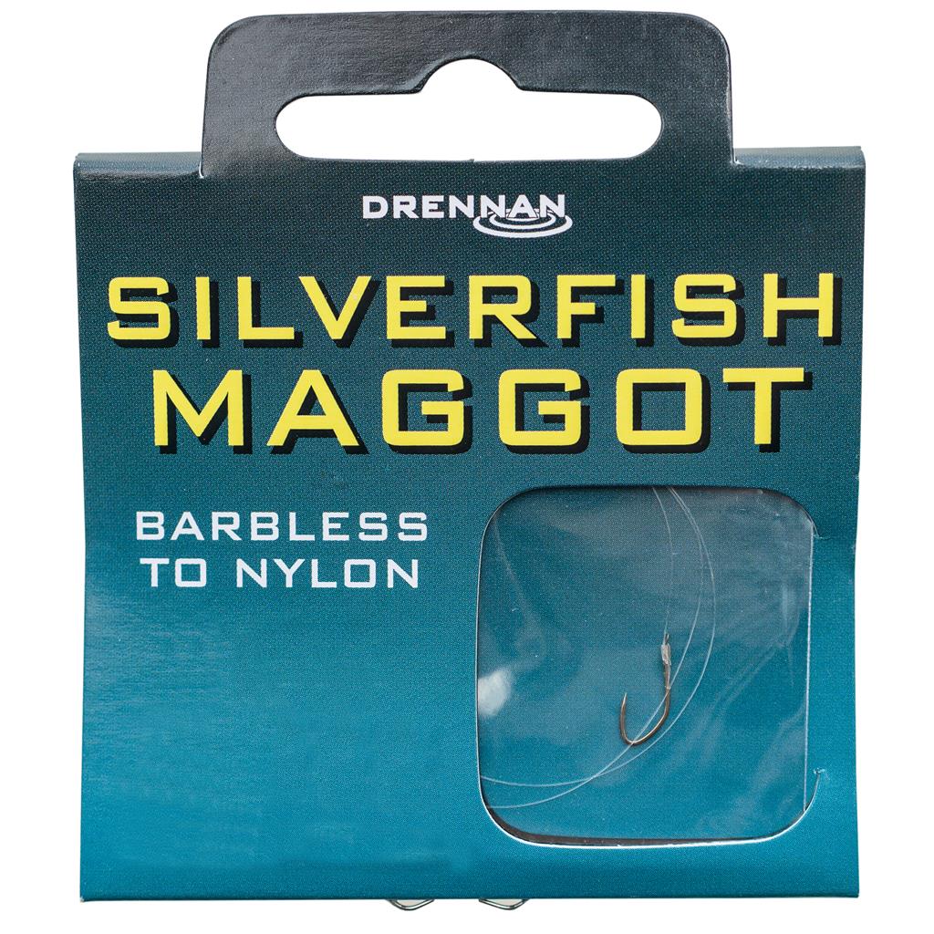 Drennan Silverfish Maggot Hooks To Nylon